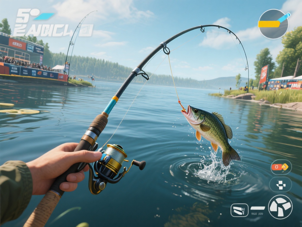 钓鱼作为一项现实中的户外活动，本身就具有放松身心、