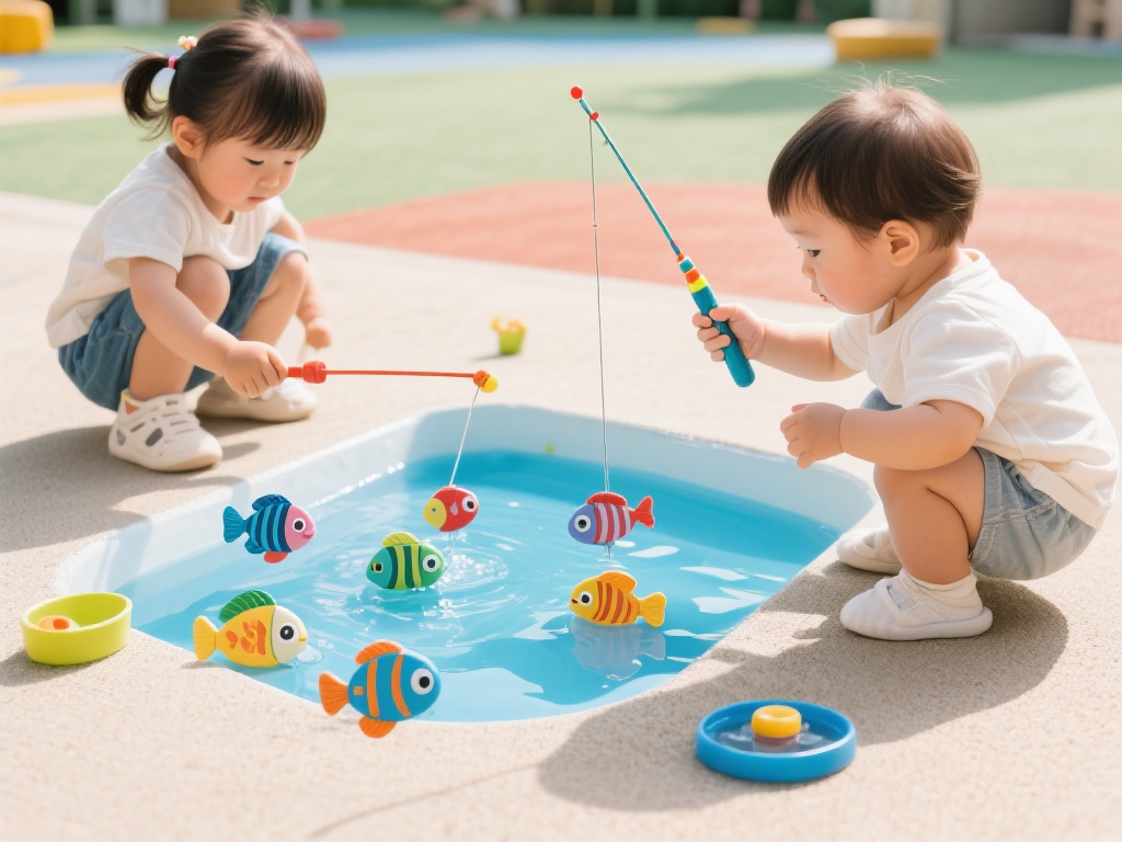 萌娃超爱的钓鱼体育游戏 (萌娃超爱的趣味钓鱼体育游戏，欢乐无限！）