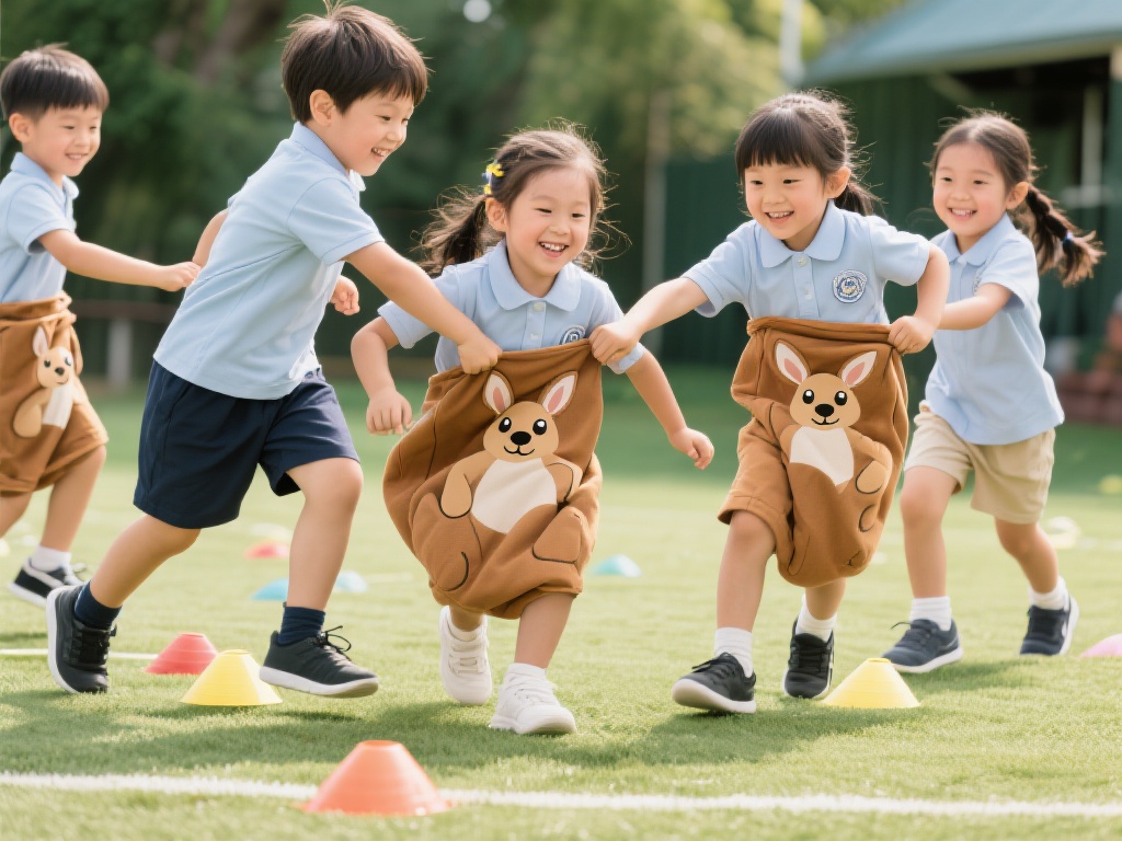 袋鼠爱锻炼体育游戏 (袋鼠爱锻炼：趣味体育游戏激发运动热情）
